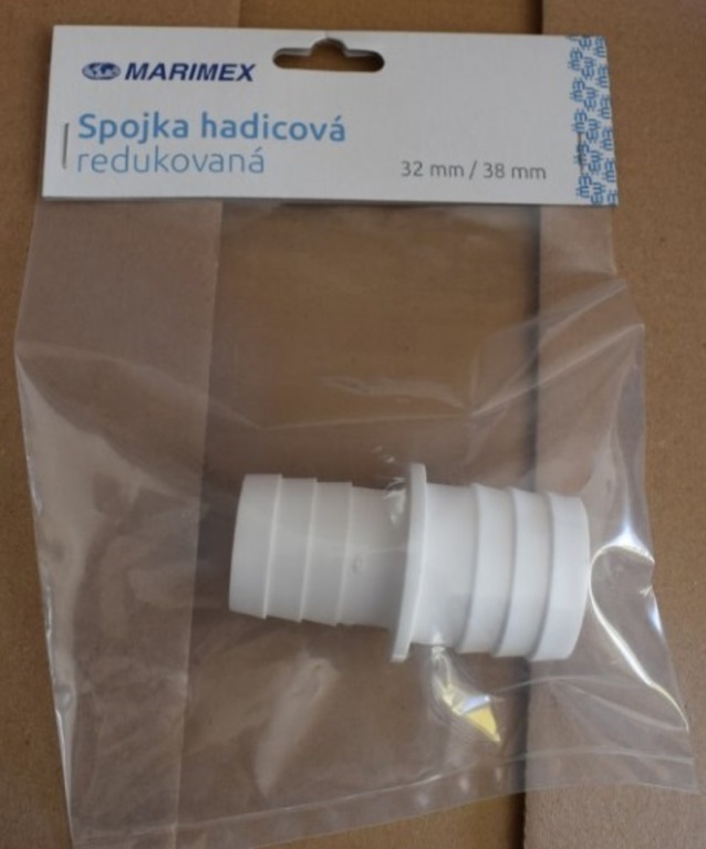 Spojka hadicová redukovaná (32mm/38mm) blank