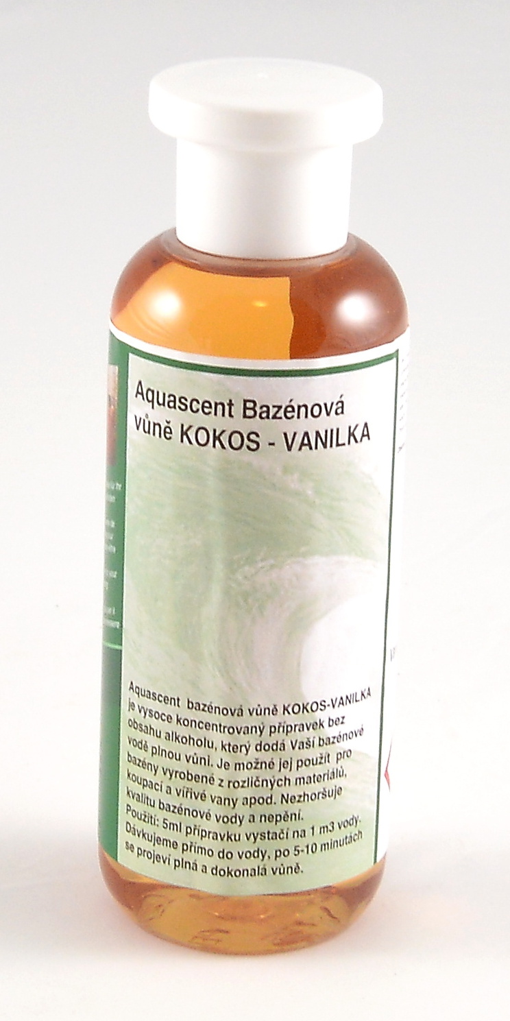 Aroma do vody Kokos-vanilka 250 ml blank