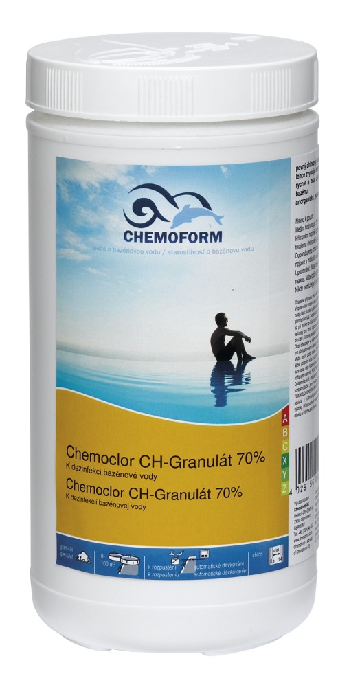 Chlor-super šok 70% nestabilní 5 kg blank