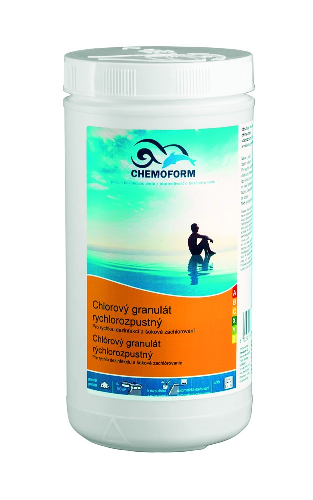 Chlorový granulát rychlorozpustný 5 kg blank