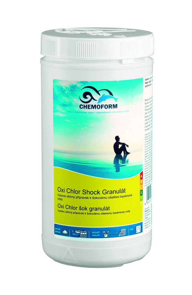 OXI Chlor Shock Granulát 1 Kg blank