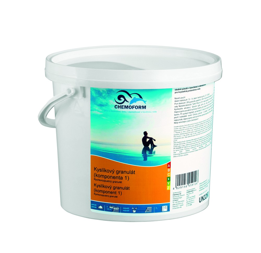 Aquablanc Kyslíkový granulát 3 kg blank