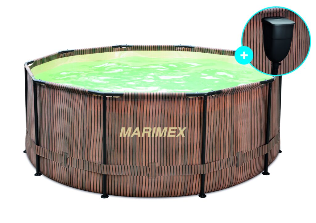 91 m se zabudovaným skimmerem - motiv TEAK blank