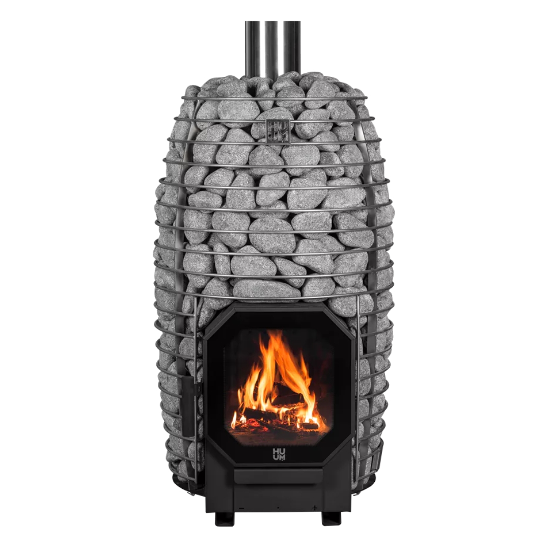 Saunová kamna HIVE FLOW Mini 9kW na tuhá paliva blank
