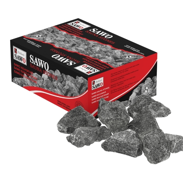 Saunové kameny Olivine Diabase 20kg; průměr 5-10cm blank