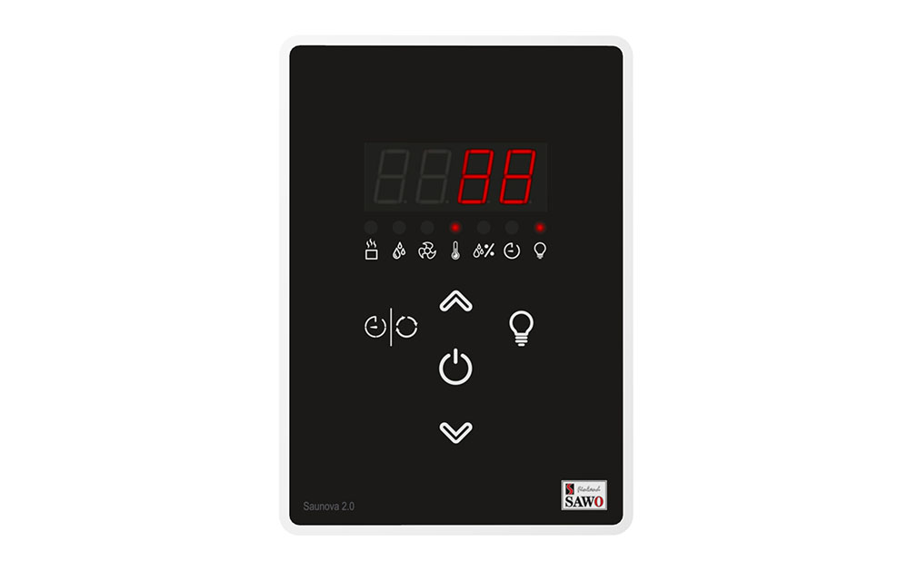 Ovládací panel Saunova 2.0 blank