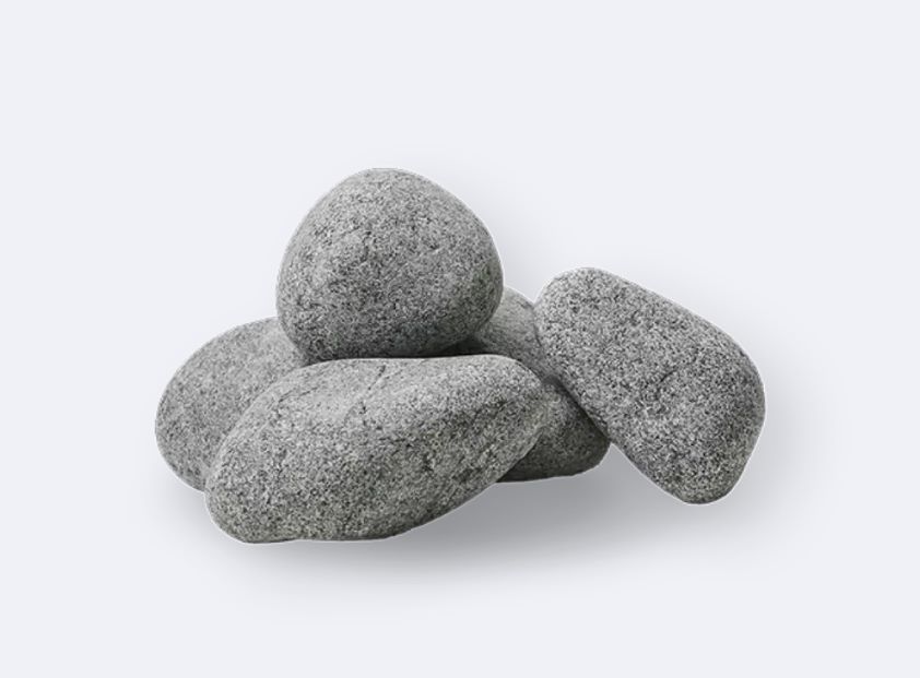 Saunové kameny HUUM 15kg; průměr 5-10cm; kulaté blank
