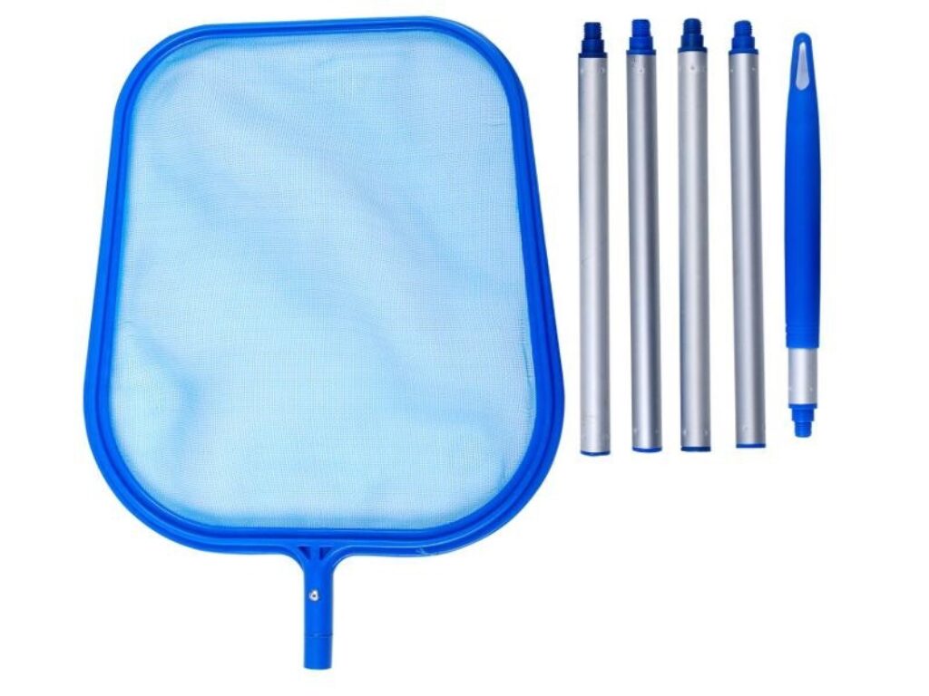Skládací malá hladinová síťka s alu. tyčí blank