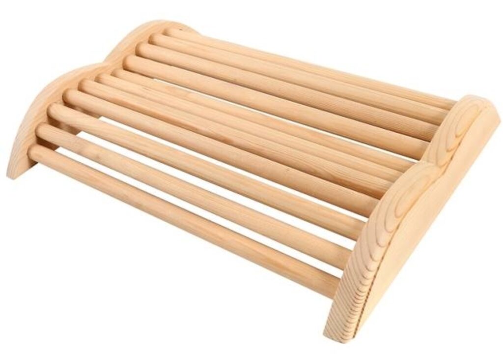 Podhlavník do sauny - zvlněný blank