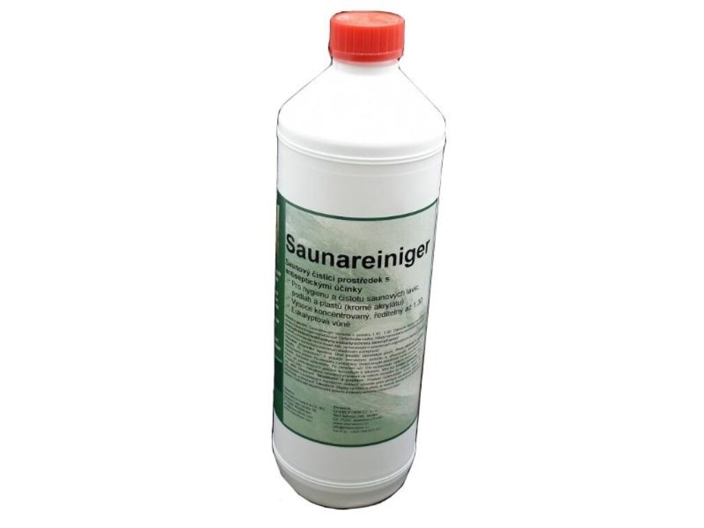 Saunareiniger - přípravek k čištění saun 1 l blank