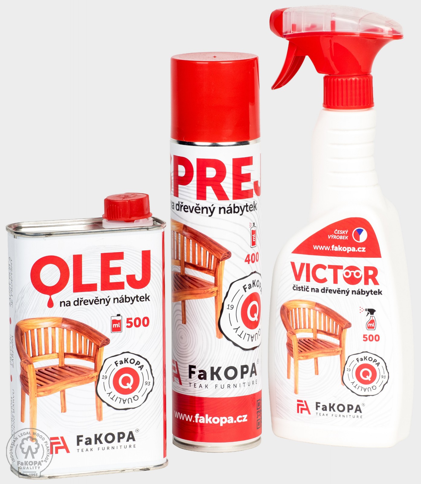 CLASSIC - olej na teakové dřevo blank