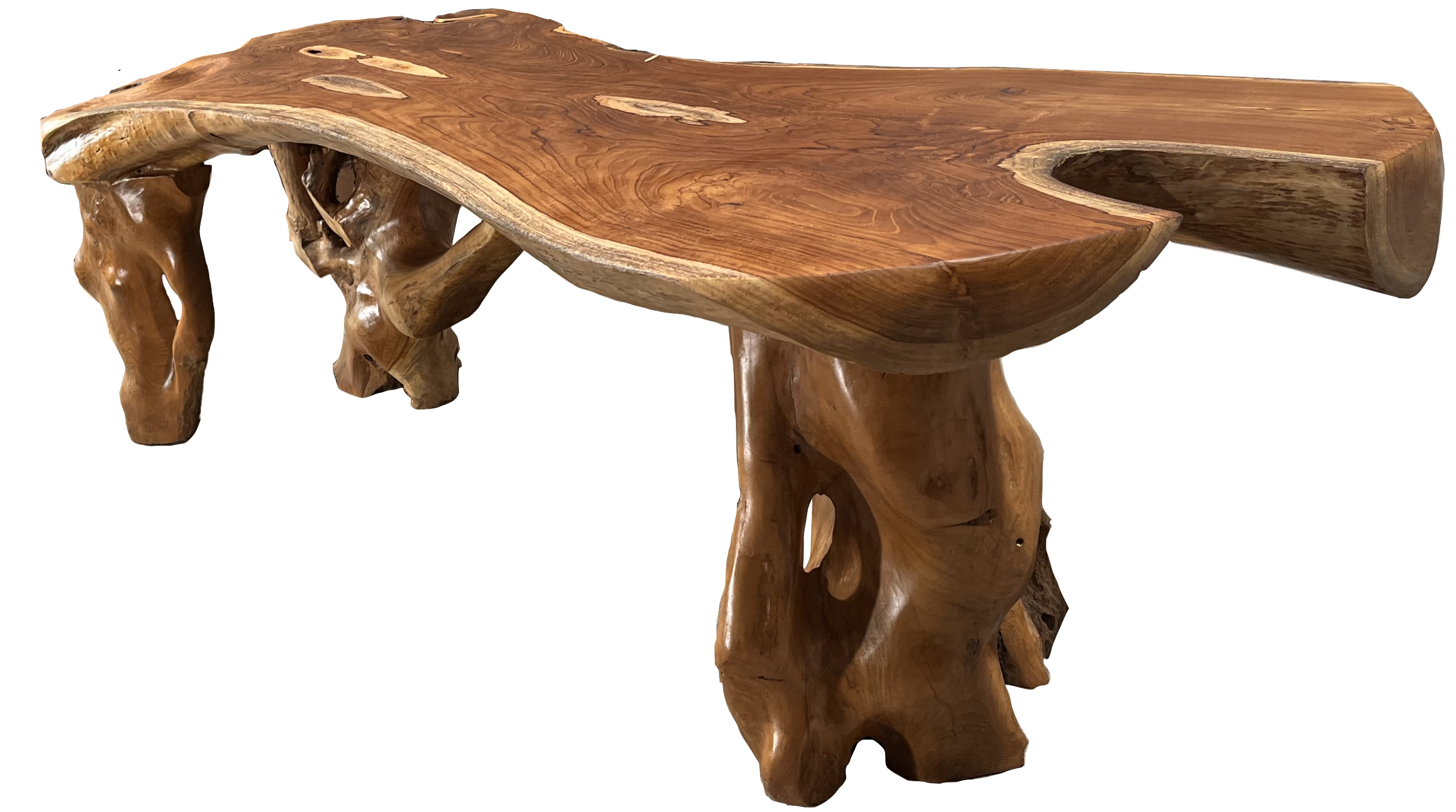 ROOT- stolek z teaku 180x60x55 blank