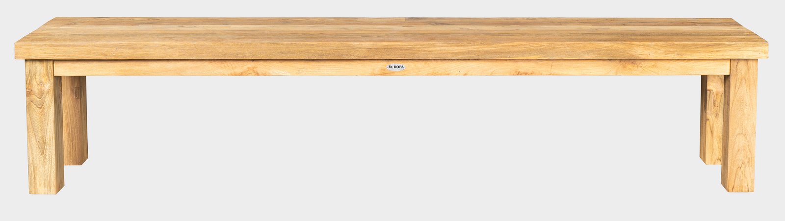 FLOSS RECYCLE - lavice z teaku 220 cm blank