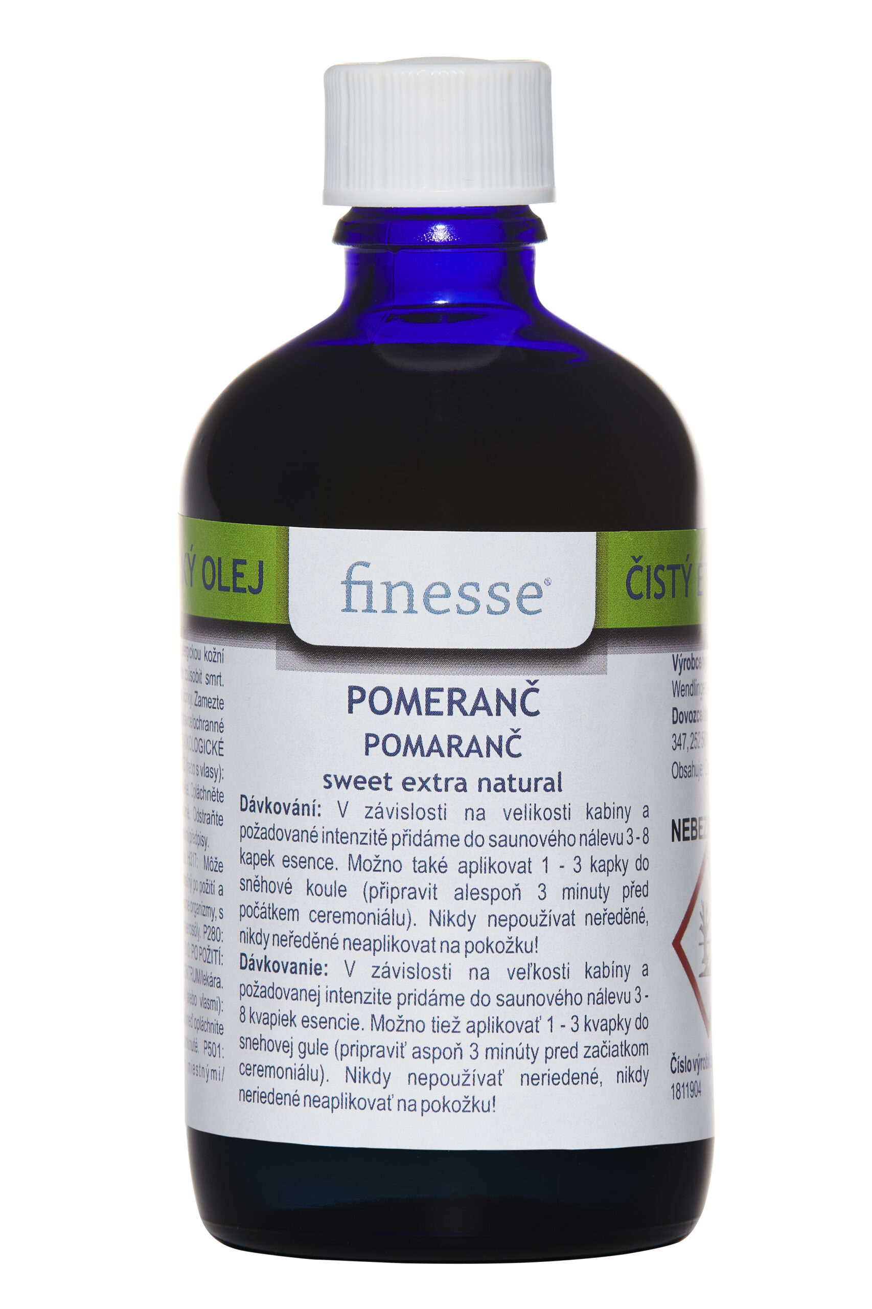 EO - Pomerančový olej extra sladký 100ml blank