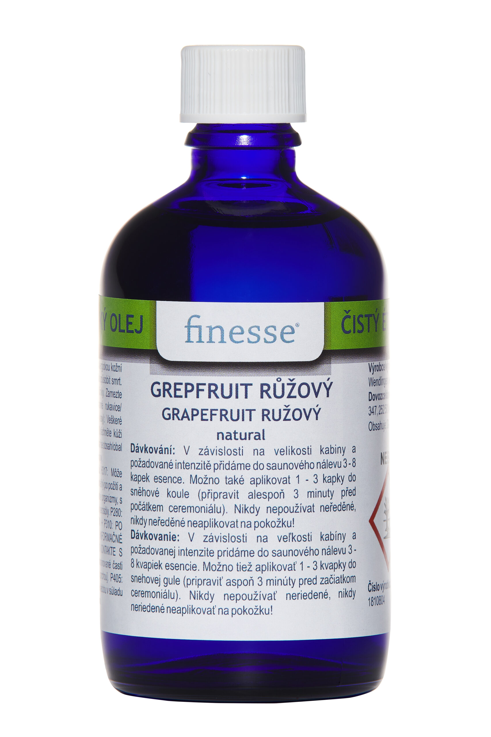EO - Růžový grepfruit 100ml blank