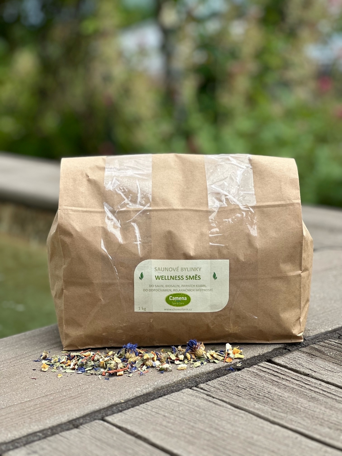 Saunové bylinky WELLNESS SMĚS 1Kg blank